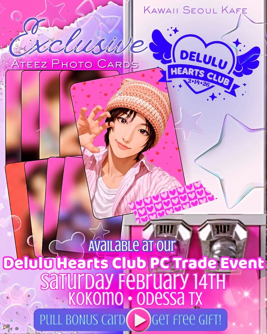 DELULU HEARTS CLUB PC TRADING EVENT - Image 4