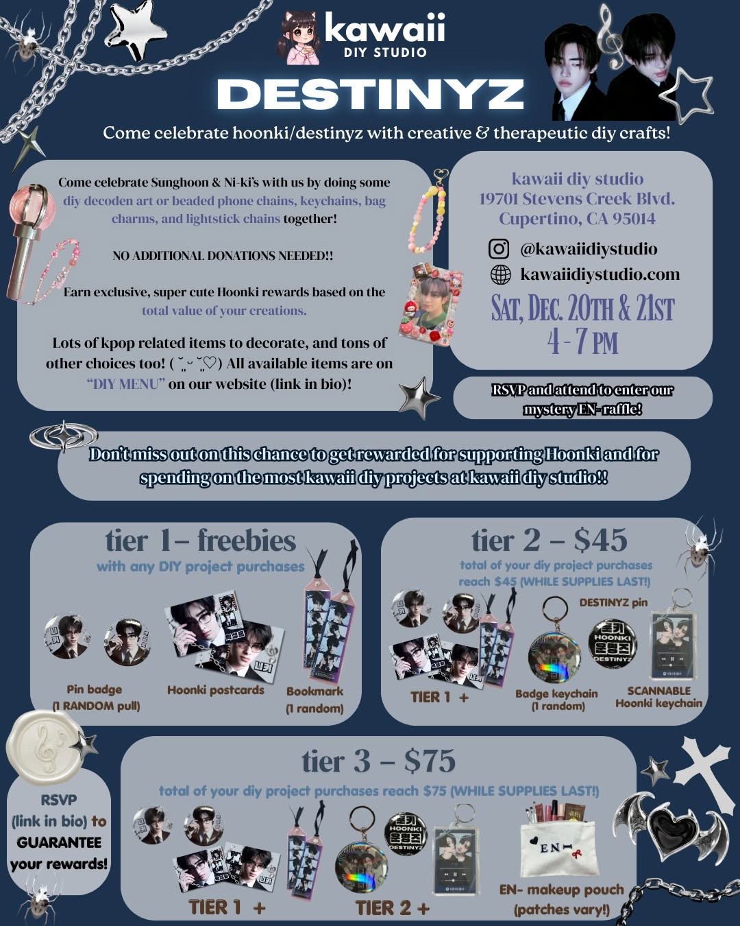 DESTINYZ Sunghoon and Ni-ki Birthday Celebration