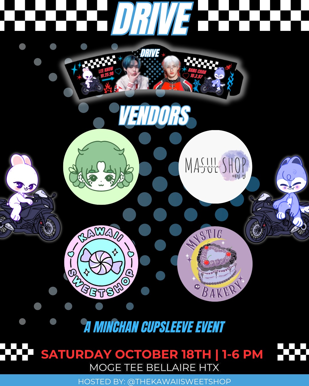 DRIVE: Bang Chan & Lee Know Birthday Cupsleeve Event - Image 1