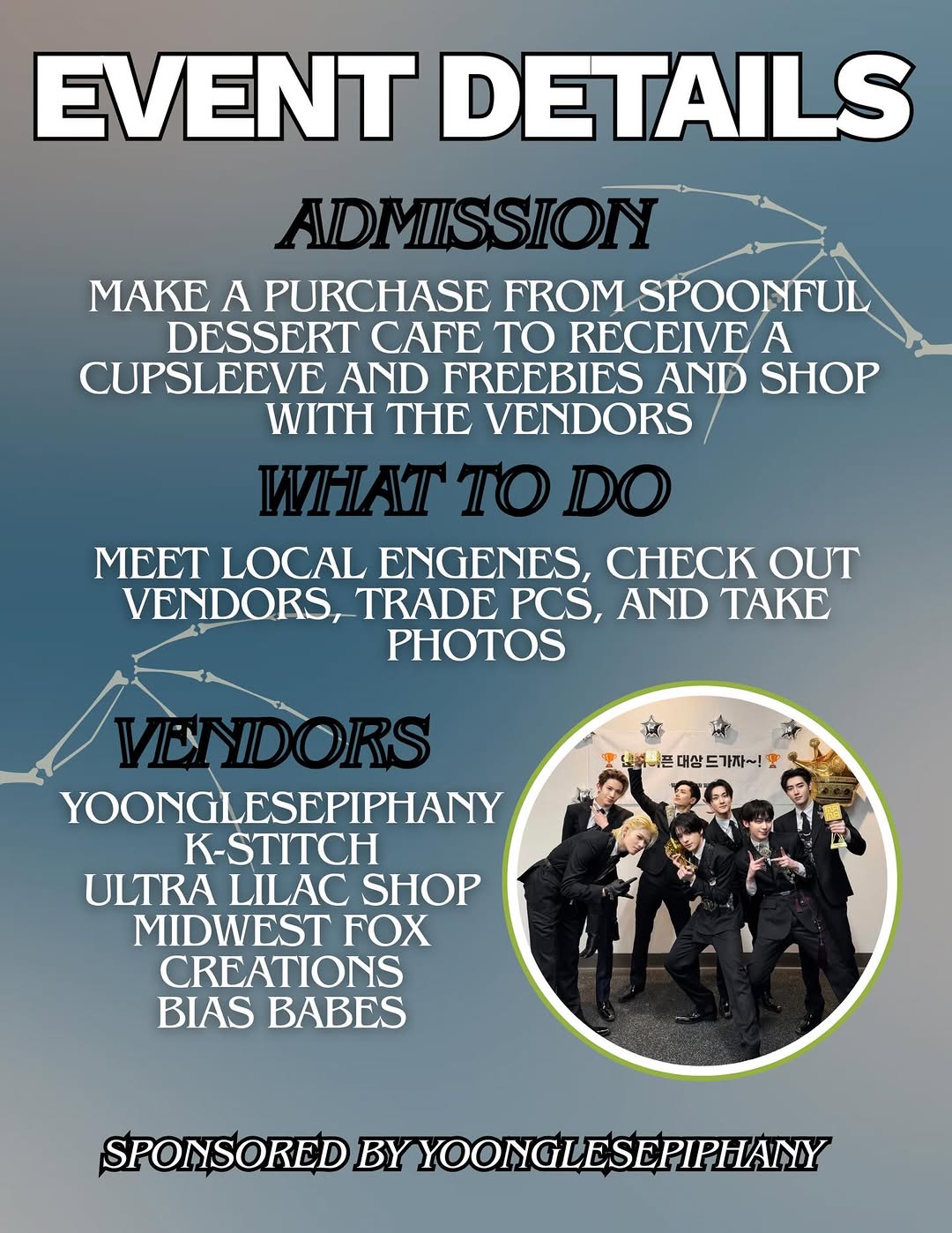 Enhypen THE SIN: VANISH Comeback Cupsleeve - Image 2