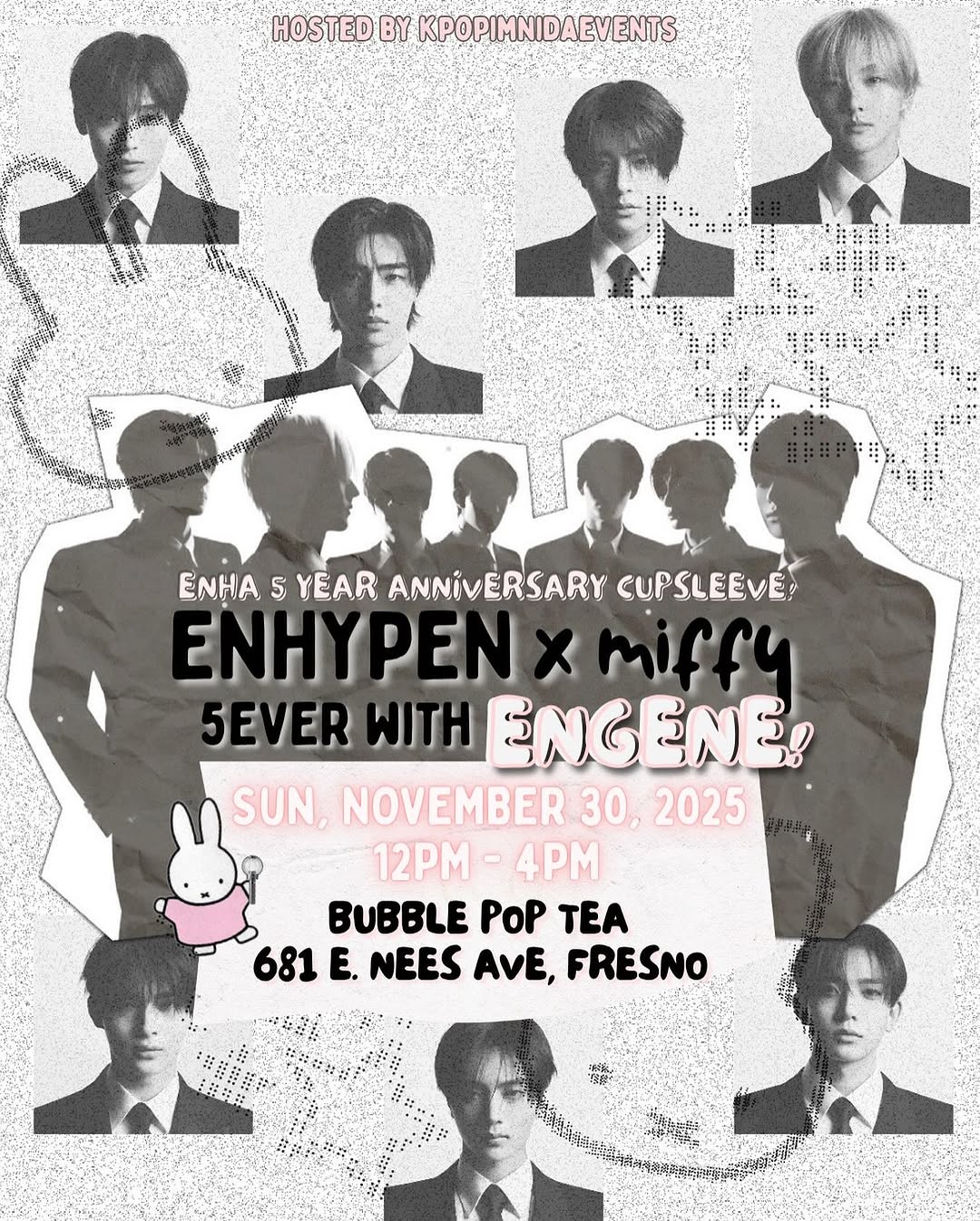 Enhypen x Miffy Anniversary Event
