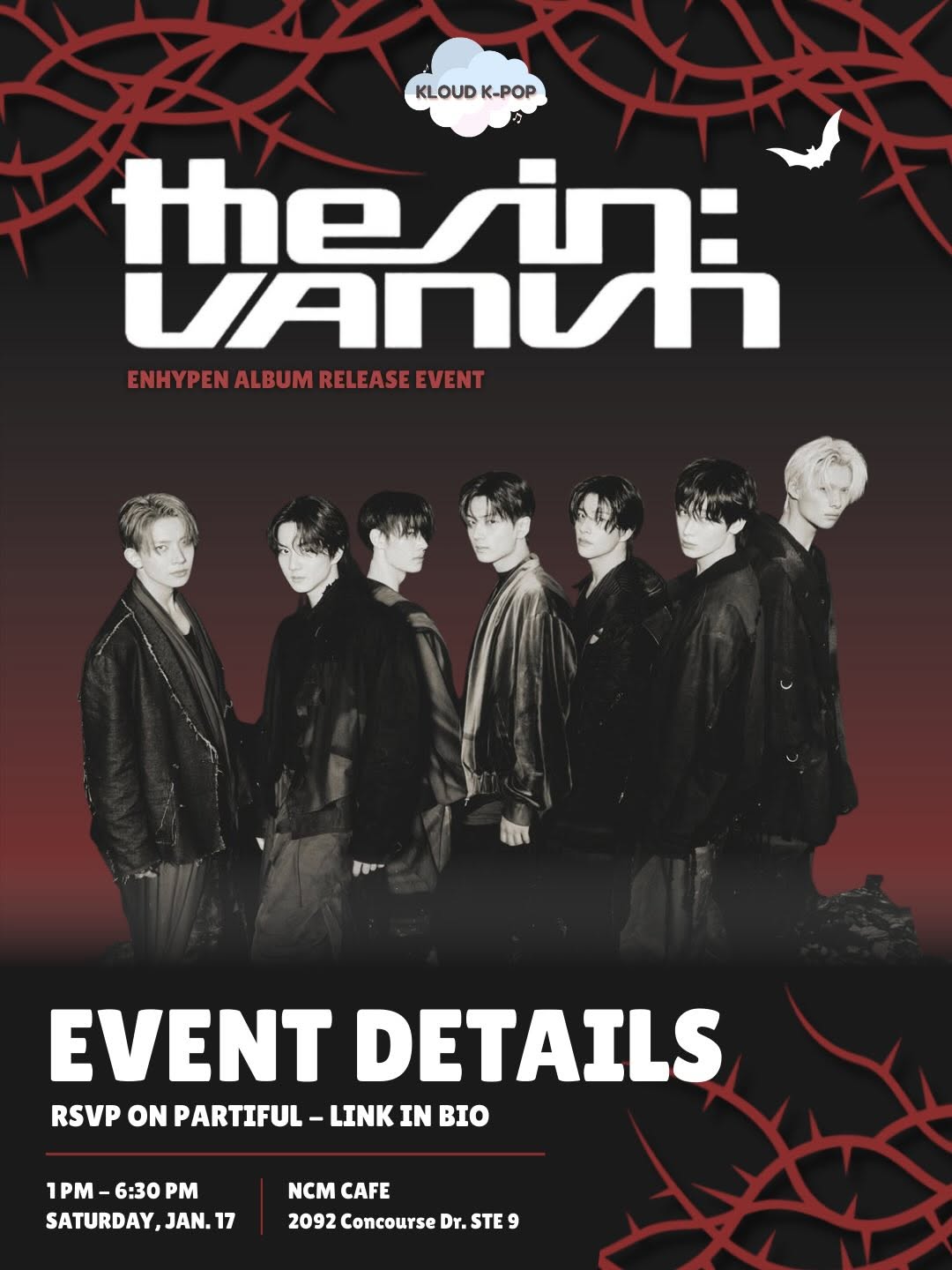 ENHYPEN's THE SIN: VANISH Album Release Party - Image 2