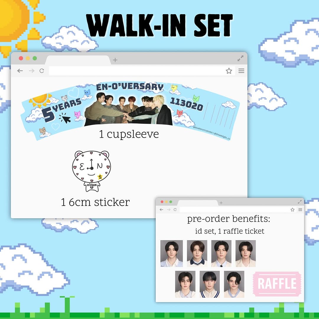 ENHYPEN 5th Anniversary cupsleeve event - Image 2