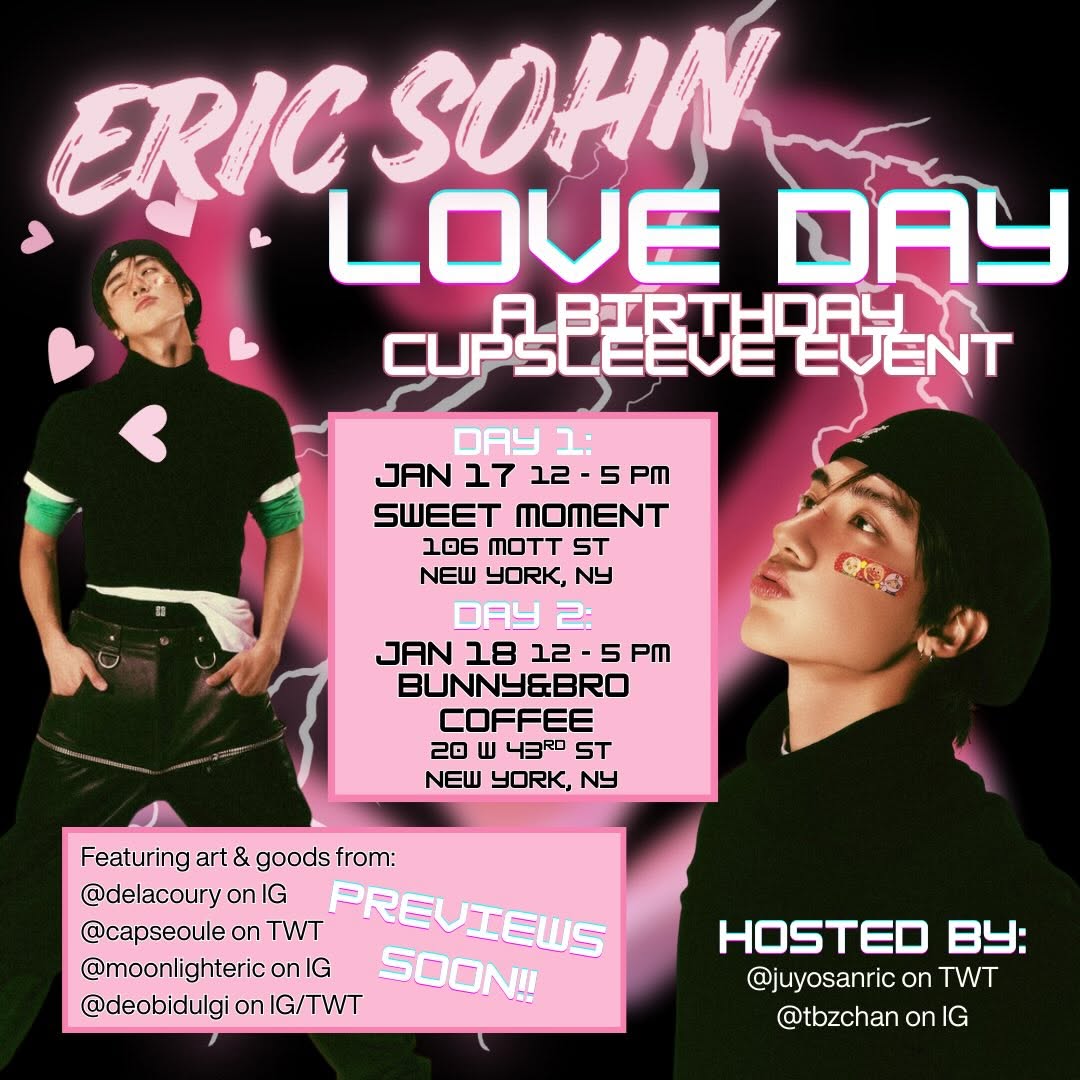 ERIC SOHN LOVE DAY - A BIRTHDAY CUPSLEEVE EVENT day2 - Image 2