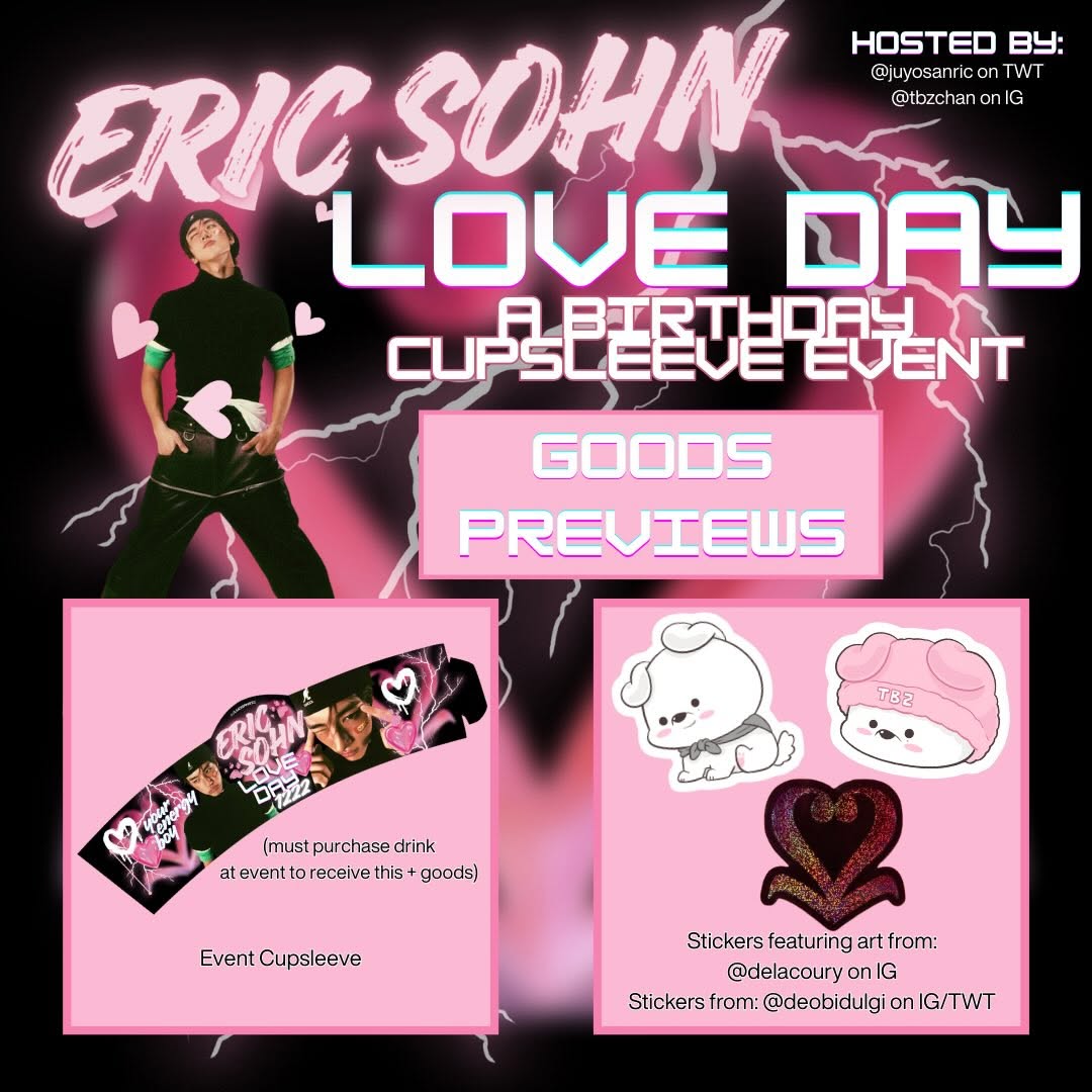 ERIC SOHN LOVE DAY - A BIRTHDAY CUPSLEEVE EVENT day1 - Image 4