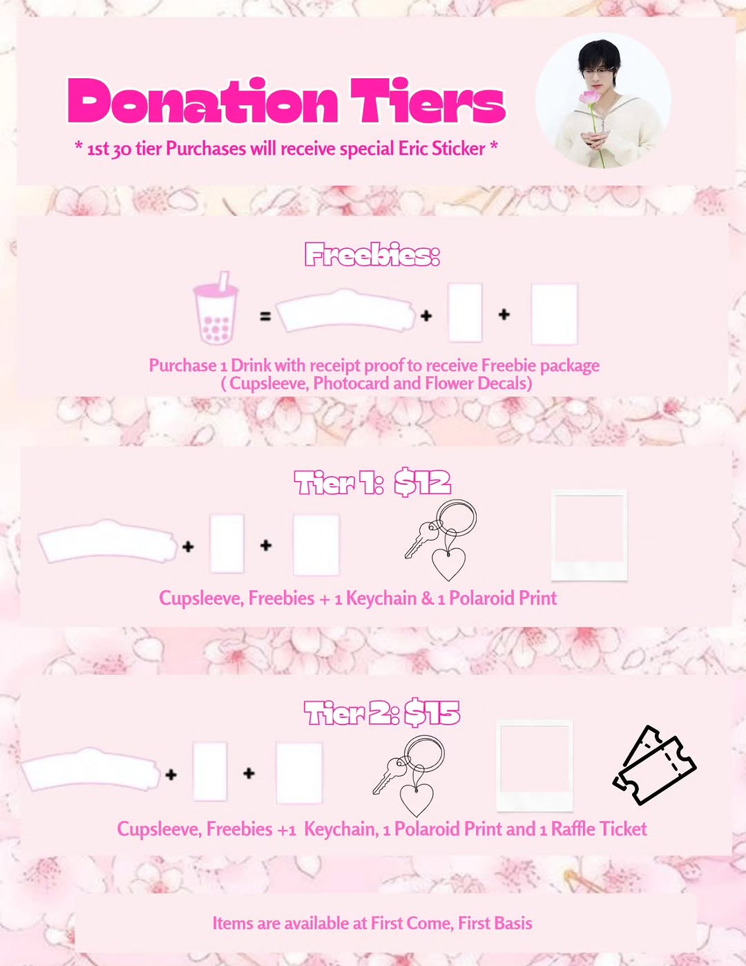 Eric Over Flowers Cupsleeve Event - Image 2