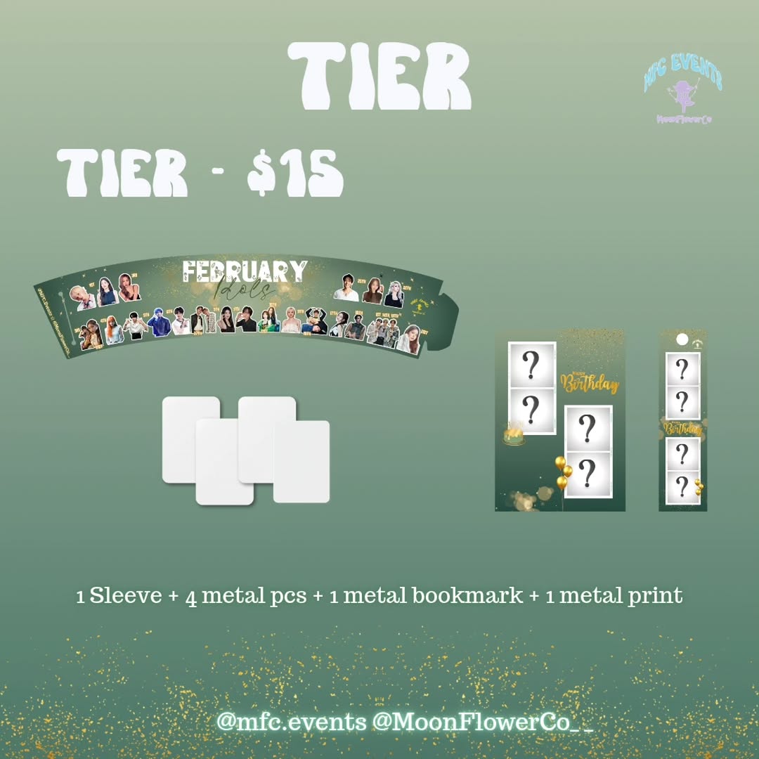 February Idols Birthday Cupsleeve Event - Image 2