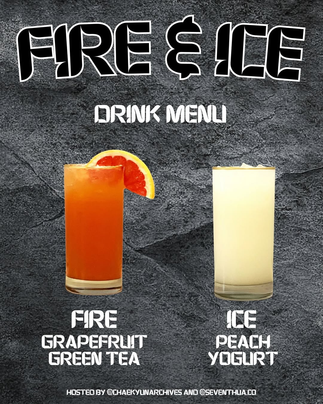 Fire and Ice Hyungwon and Changkyun BDAY Cupsleeve - Image 21