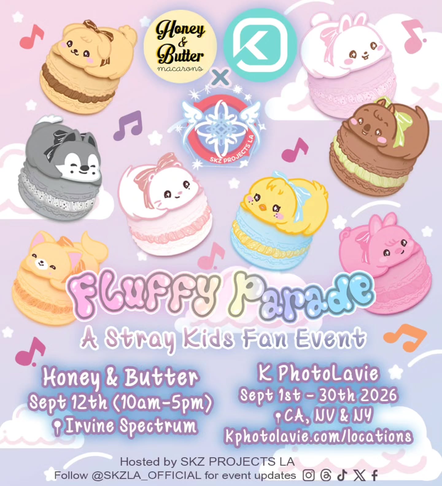 Fluffy Parade: A Stray Kids Fan Event – Irvine, September 12, 2026 ...