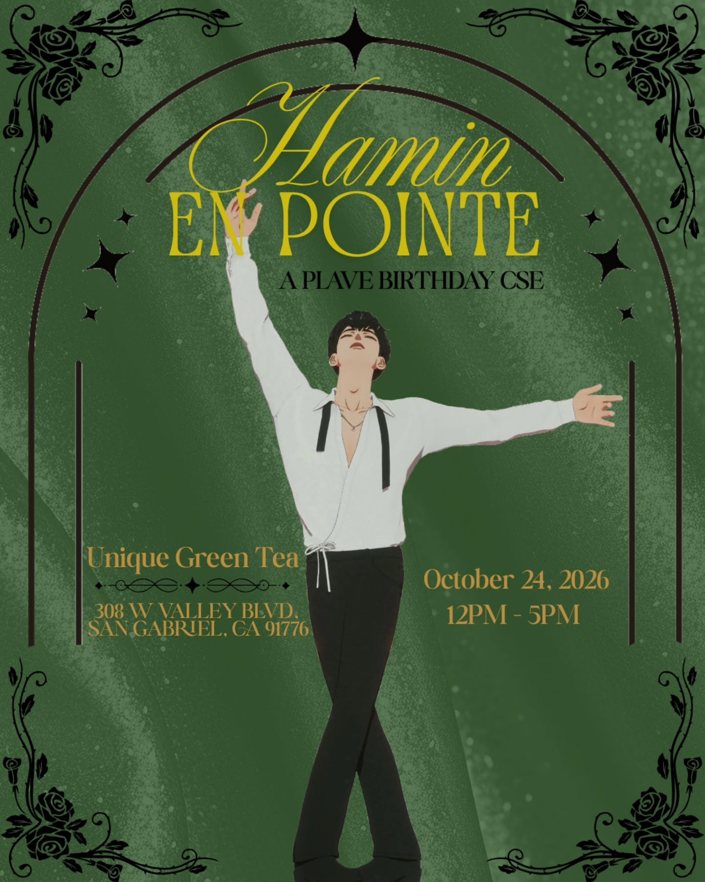 Hamin En Pointe – San Gabriel, October 24, 2026 | Kpop Tracker