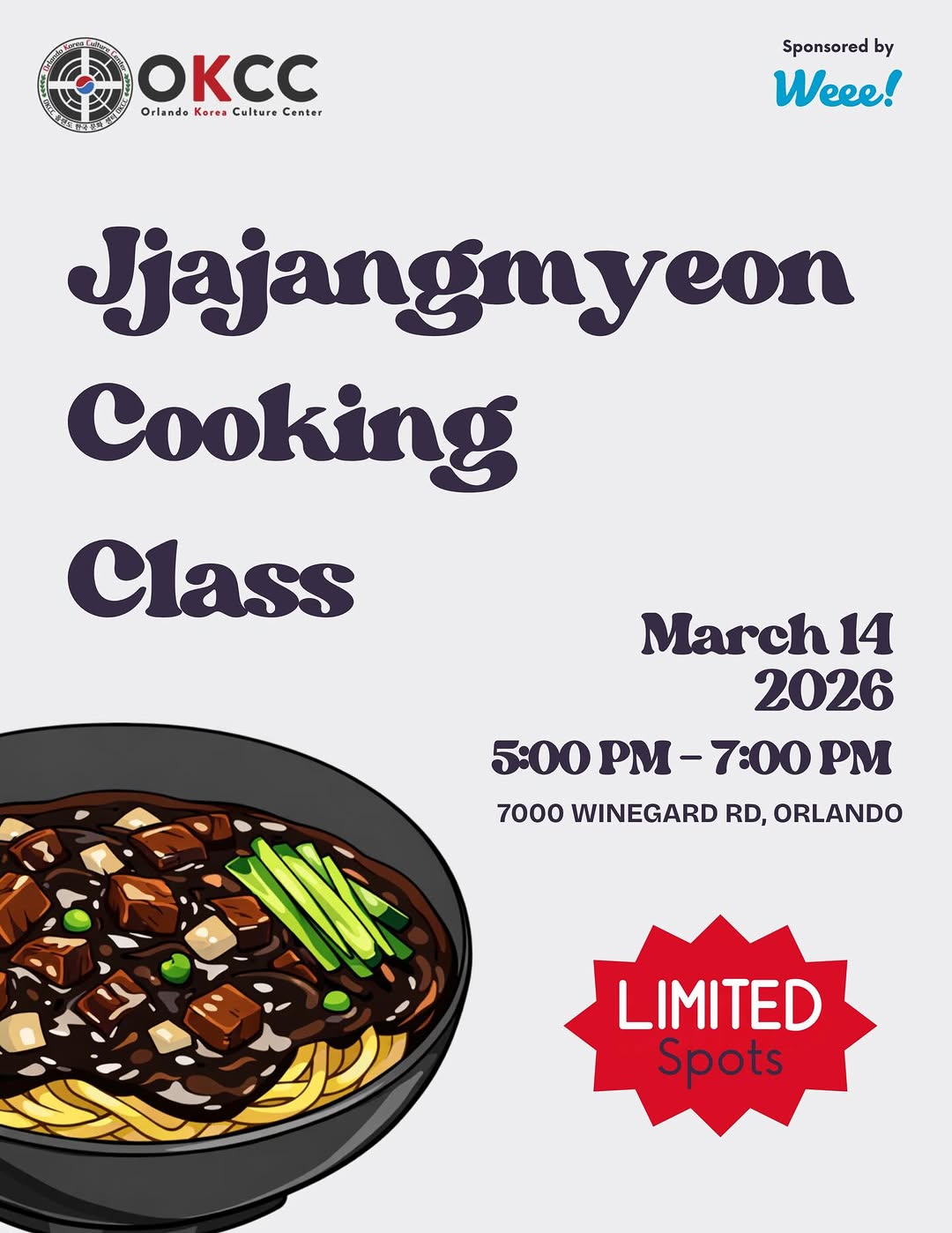 Hands-on Korean Cooking Class: Jjajangmyeon
