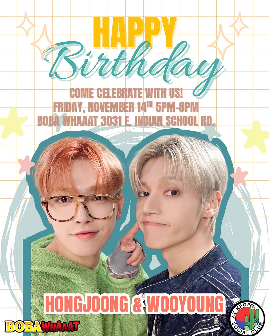 Happy Birthday Hongjoong & Wooyoung - Image 1
