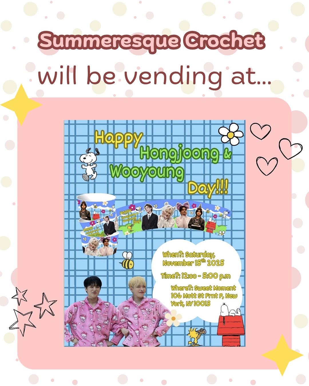 Happy Hongjoong & Wooyoung Day!!! Cupsleeve Event - Image 4