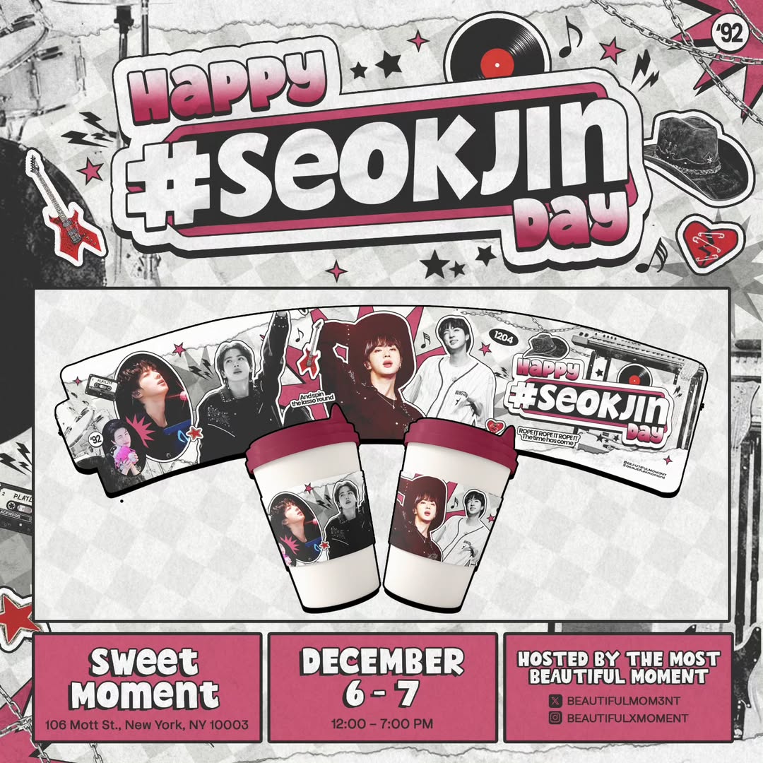 Happy Jin Day Cupsleeve Event