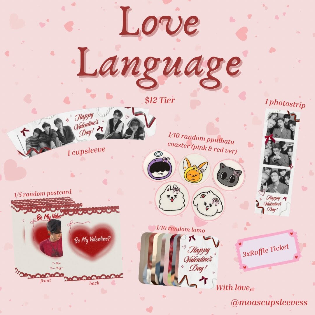 Happy Valentines Day: TXT Cupsleeve Event - Image 11