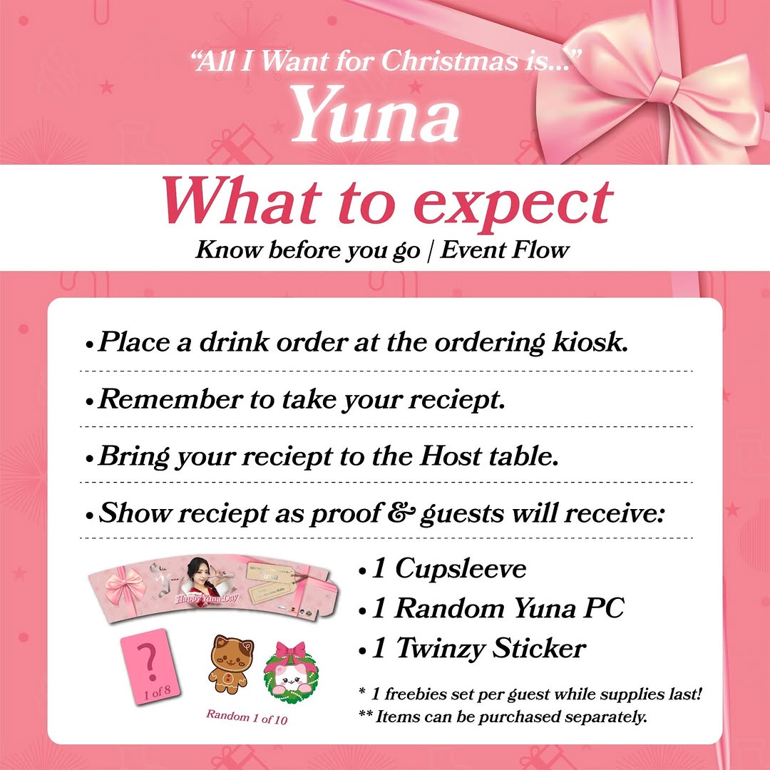 Happy Yuna Day Cupsleeve Event - Image 5