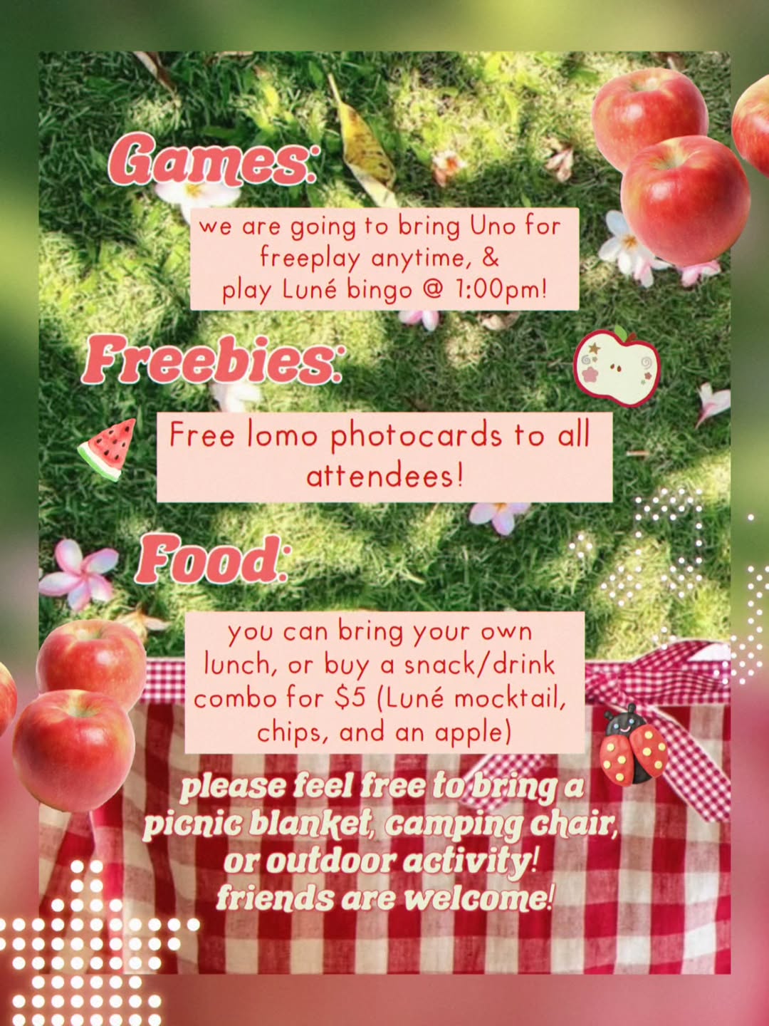 Harua & Taki birthday picnic - Image 3