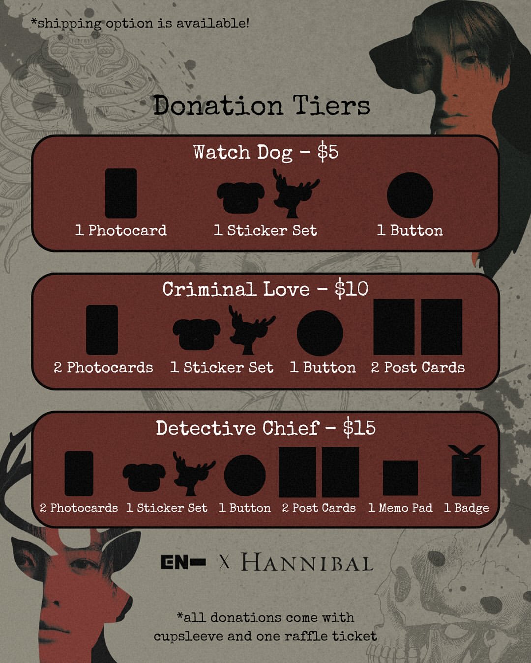 Heeseung and Jake Cupsleeve X Hannibal - Image 1