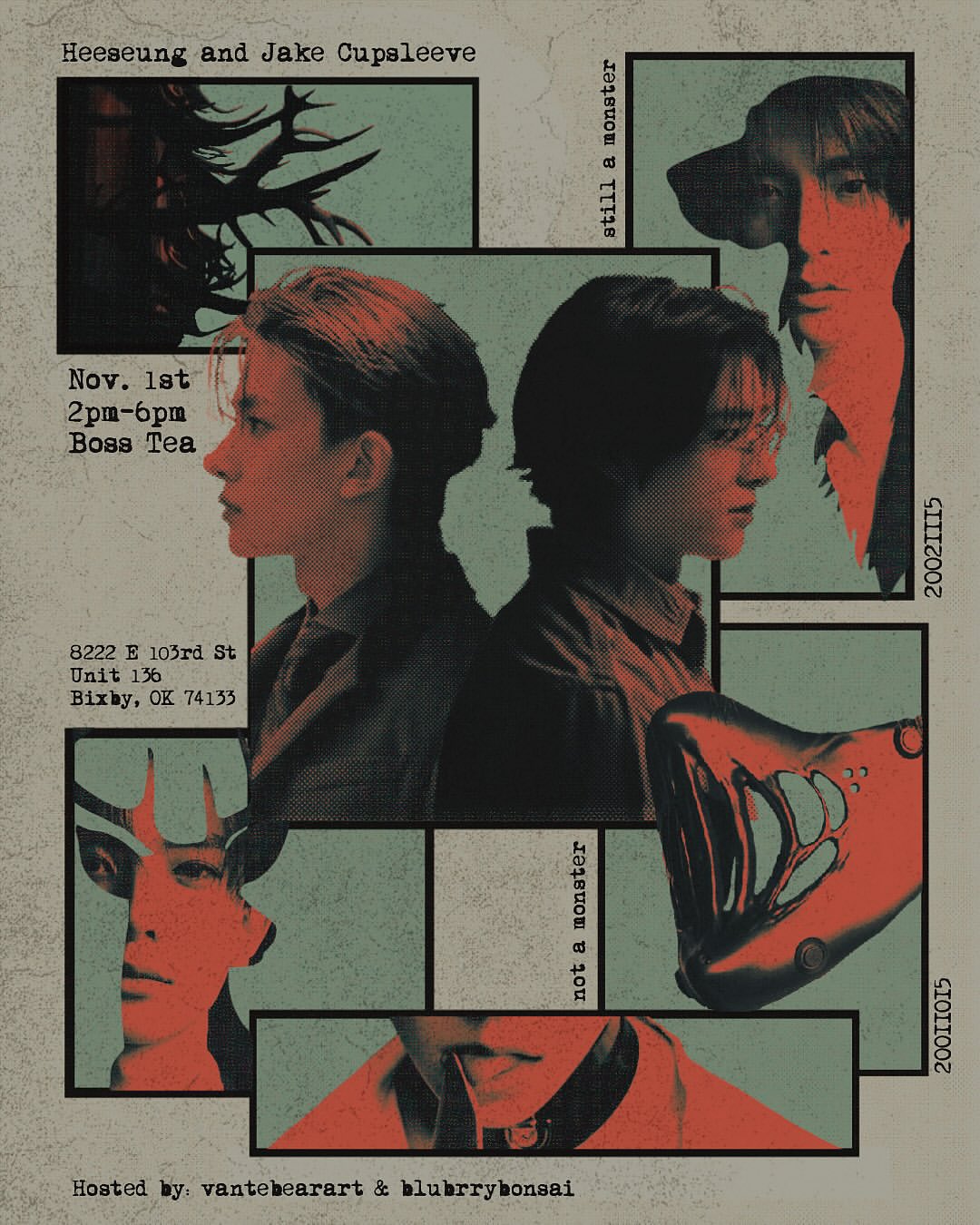 Heeseung and Jake Cupsleeve X Hannibal