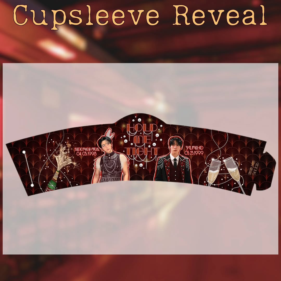 Hold Me Tight - Seonghwa & Yunho Cupsleeve Event - Image 2