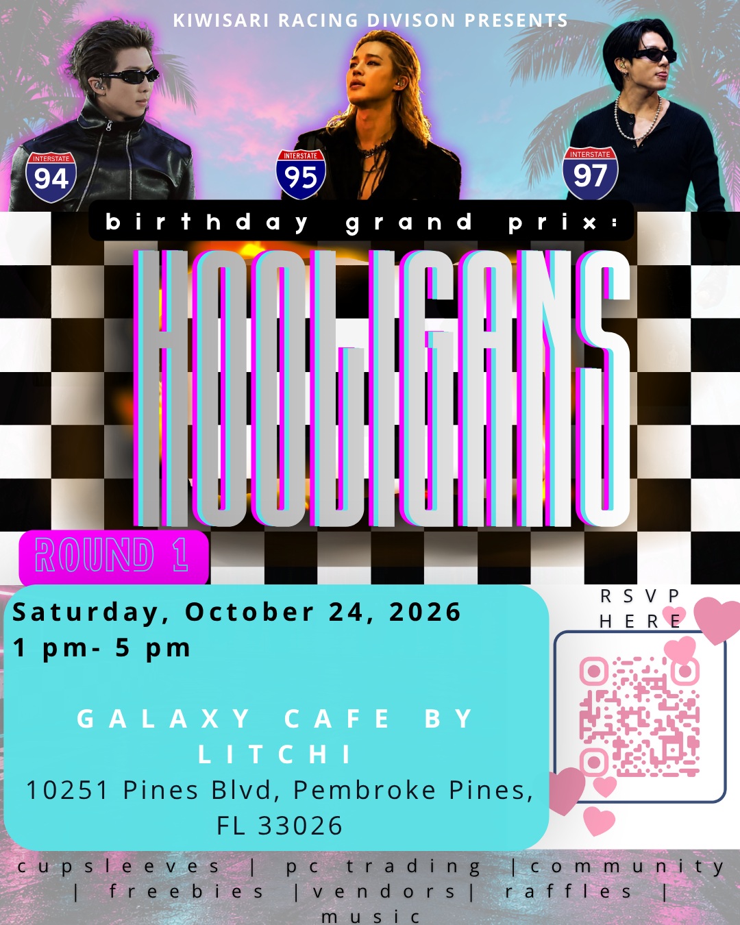 Hooligans Grand Prix Tour: Round 1 | VENUE CHANGE – Pembroke Pines ...