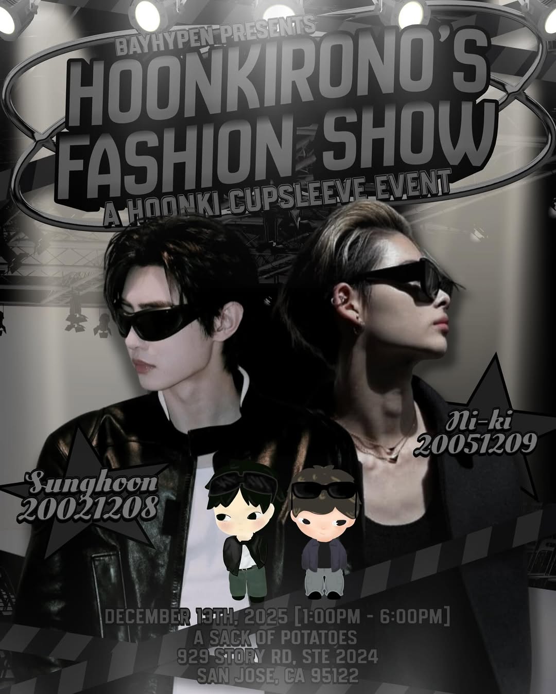 Hoonkirono's Fashion Show: Hoonki cupsleeve event