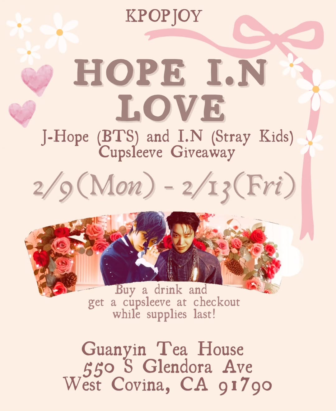HOPE I.N LOVE CUPSLEEVE GIVEAWAY