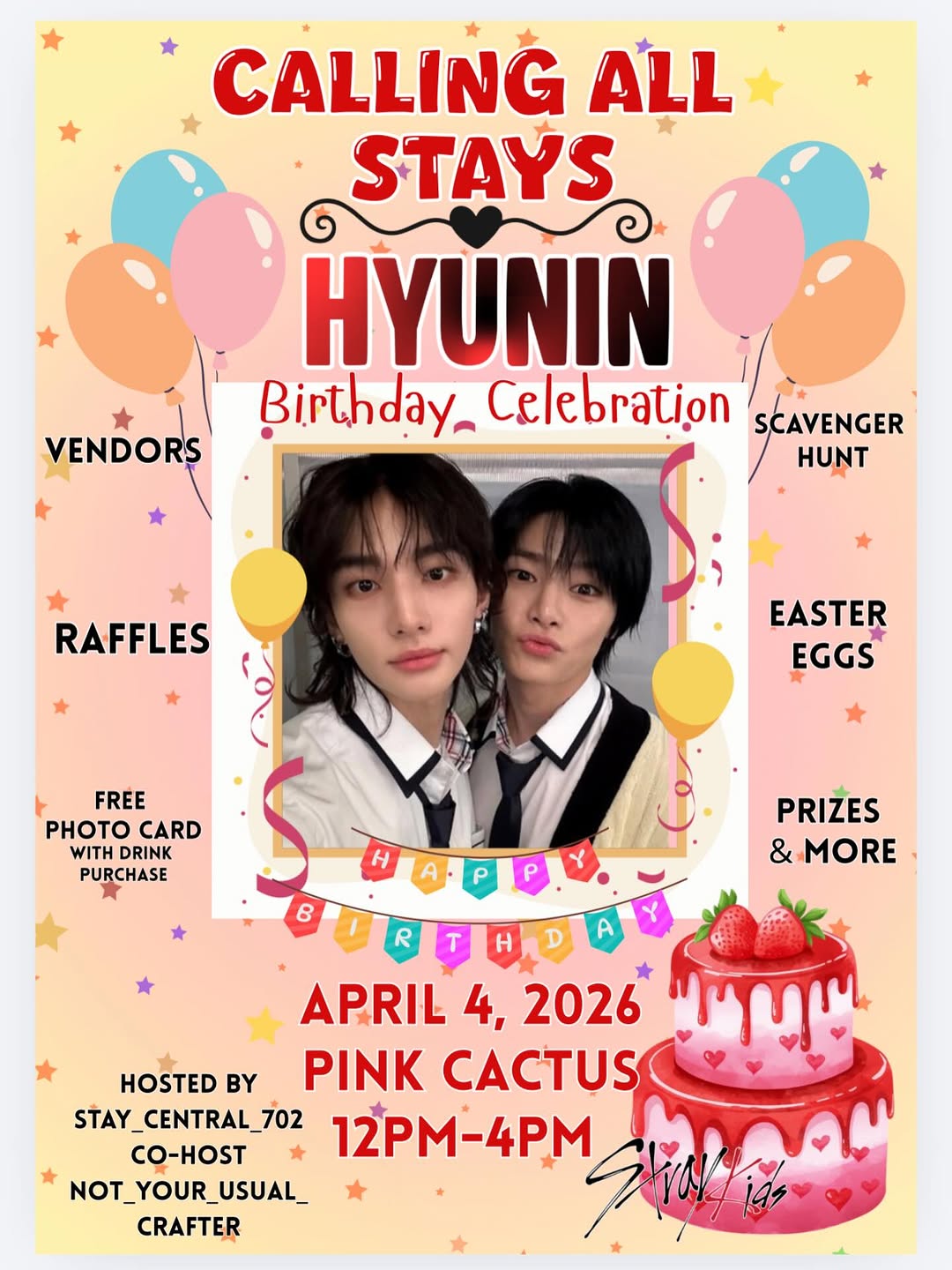 Hyunin Birthday Celebration