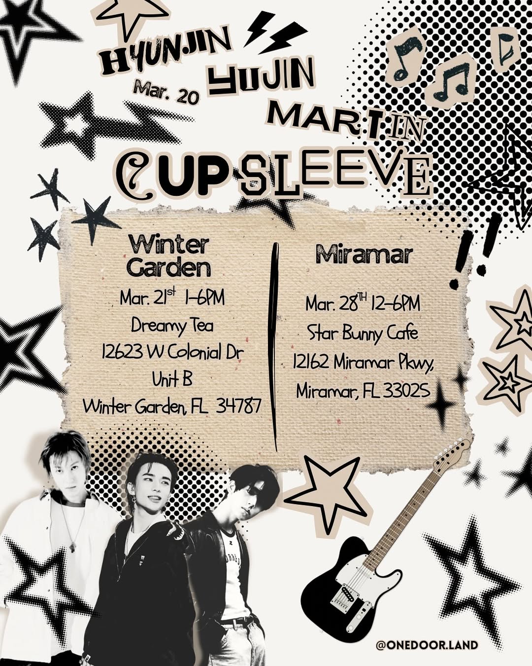 HYUNJIN, YUJIN, AND MARTIN CUPSLEEVE Miramar, FL