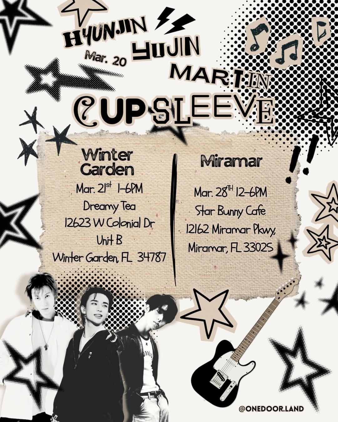 HYUNJIN, YUJIN, AND MARTIN CUPSLEEVE Winter Garden, FL