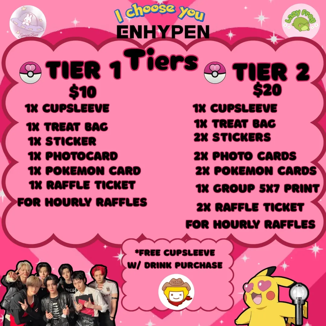 I CHOOSE YOU ENHYPEN CUPSLEEVE EVENT - Image 3
