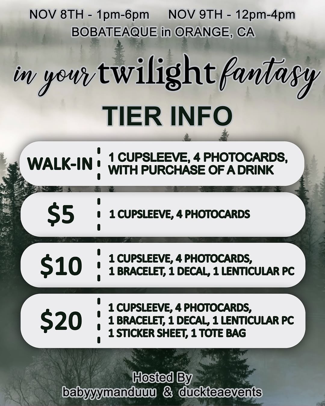 In Your Twilight Fantasy - ATEEZ x Twilight Cupsleeve - Image 7