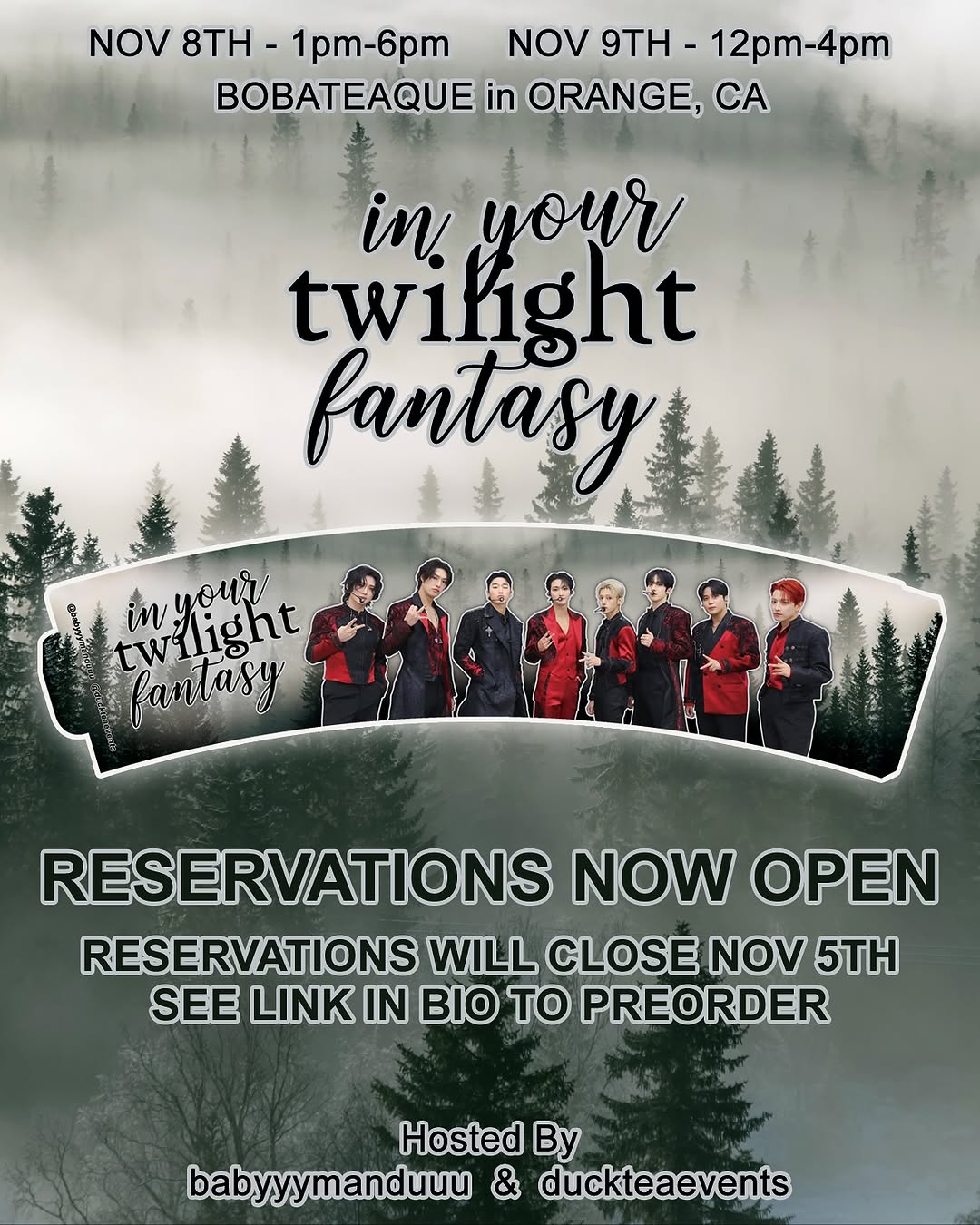 In Your Twilight Fantasy - ATEEZ x Twilight Cupsleeve - Image 8
