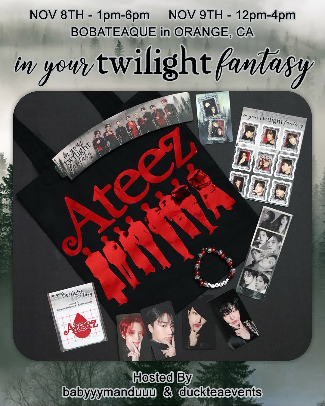 In Your Twilight Fantasy - ATEEZ x Twilight Cupsleeve - Image 2