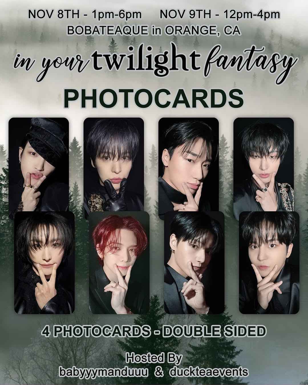 In Your Twilight Fantasy Photocards Event