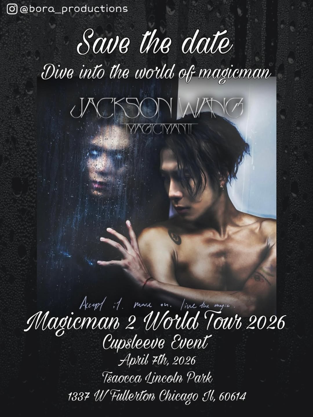 Jackson Wang Chicago Cupsleeve Event