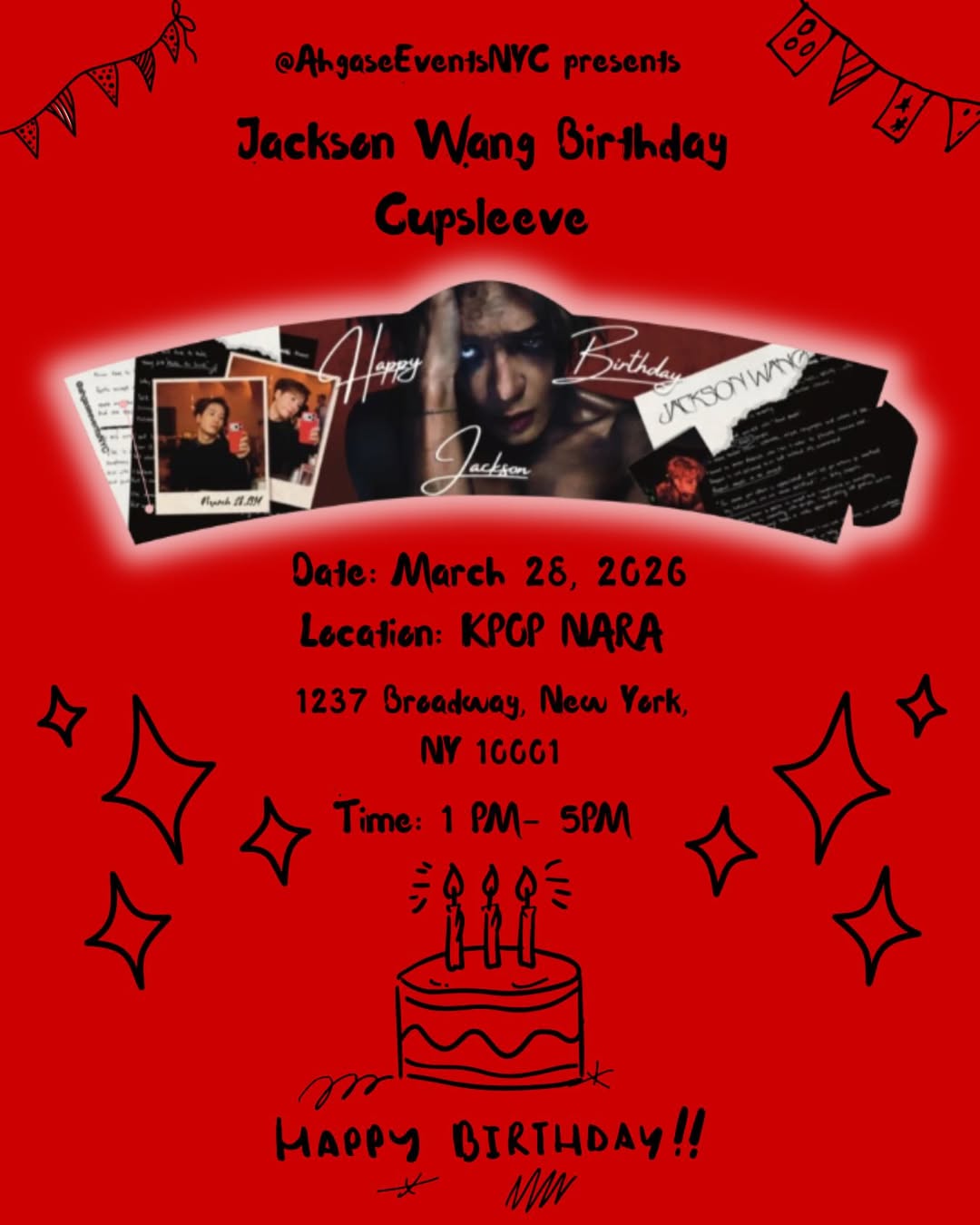 Jackson Wang Cupsleeve Event - Image 2