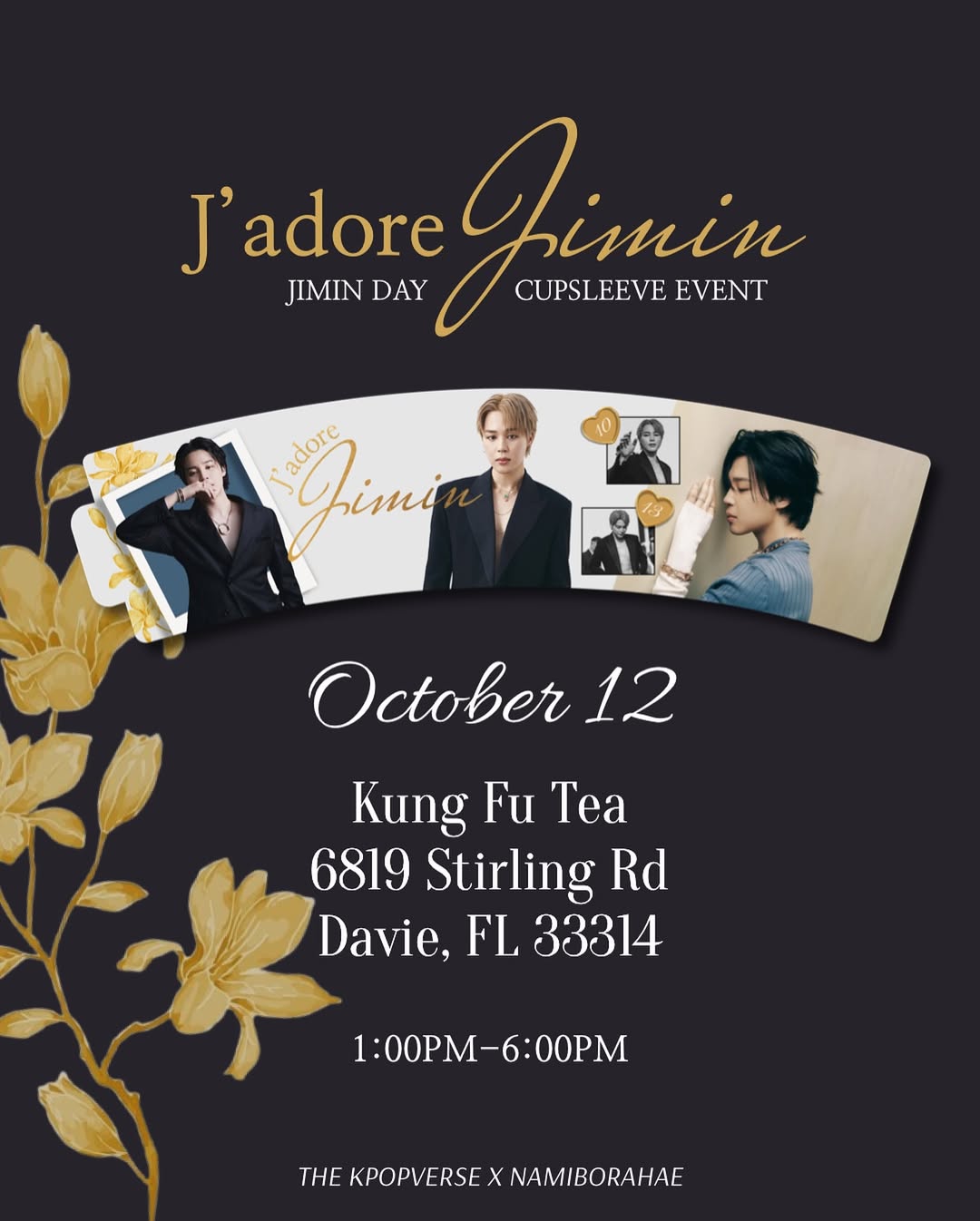 J'adore Jimin Jimin Day Cupsleeve Event - Image 1