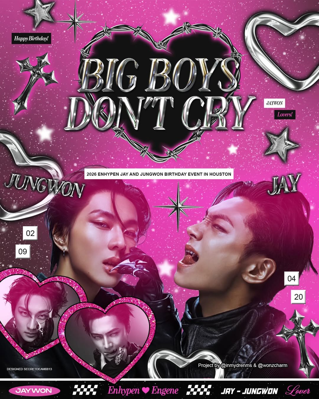 Jay & Jungwon Birthday Cupsleeve Event