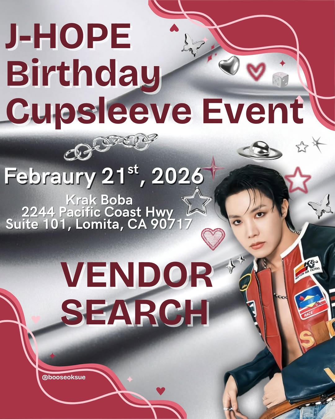 J-Hope Birthday Cupsleeve Event