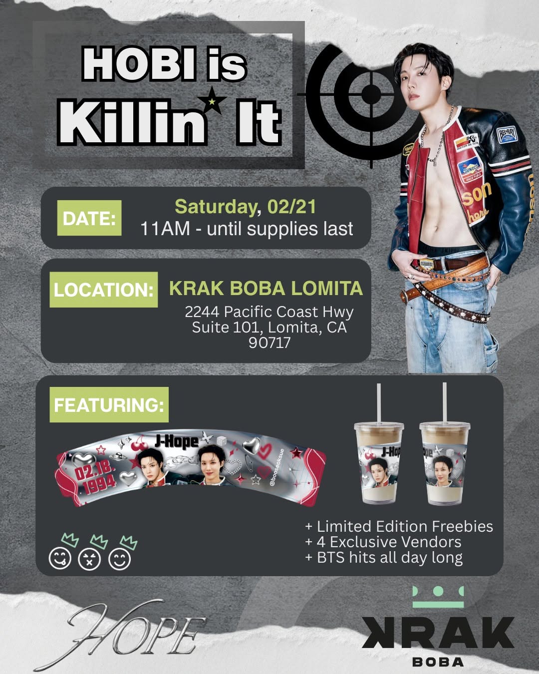 J-Hope Birthday Cupsleeve Event - Image 2