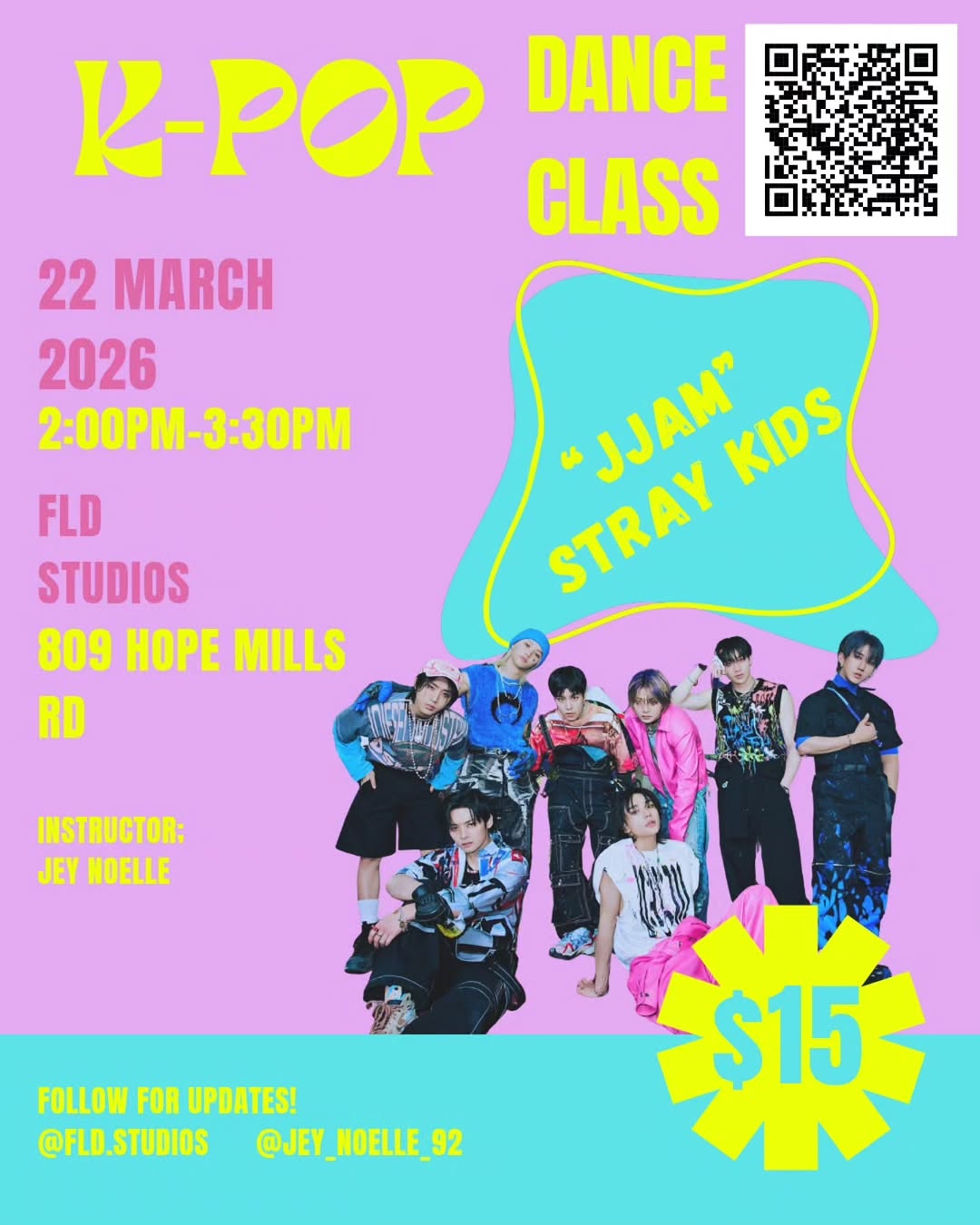 JJAM by Stray Kids dance class