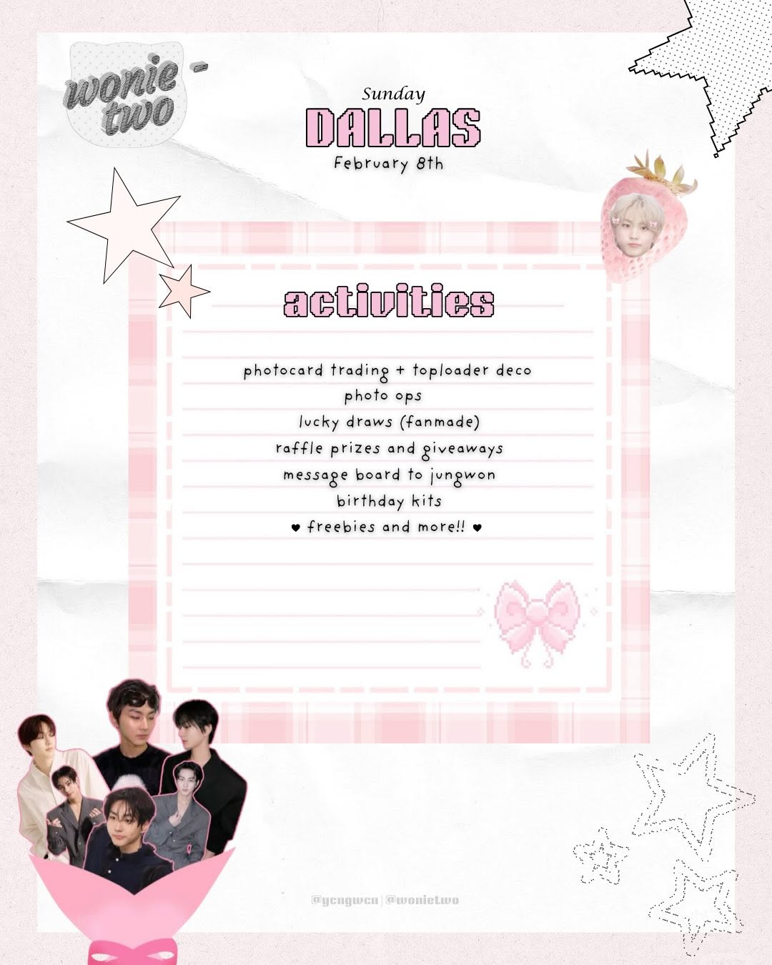 Jungwon's 22nd Birthday Cupsleeve Event - Image 5