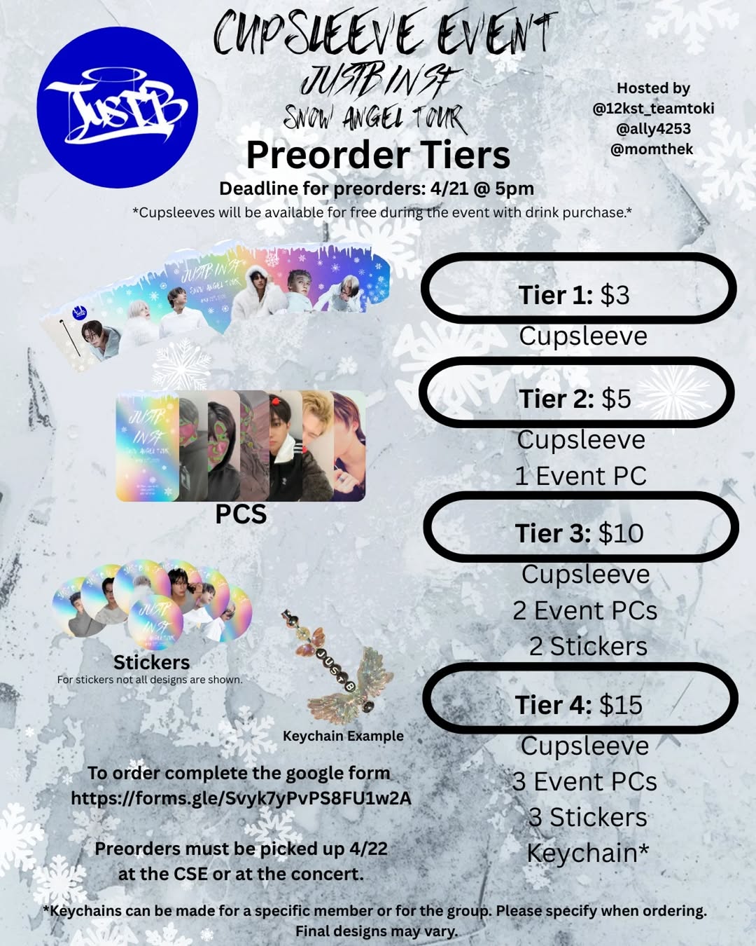 JUSTB Snow Angel in SF cupsleeve - Image 2