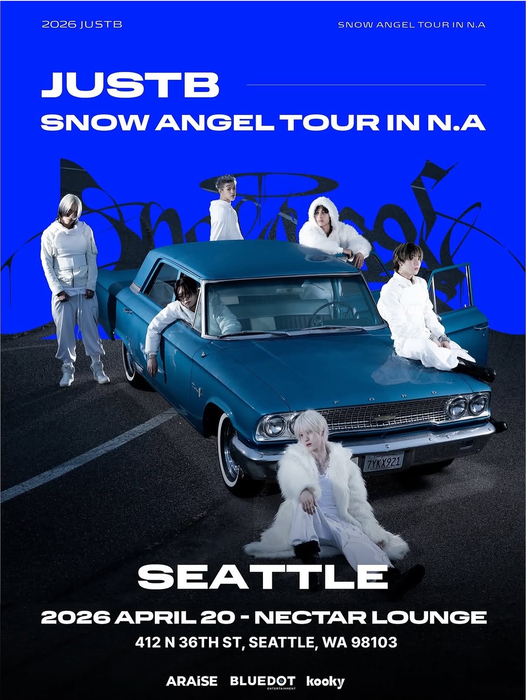JUSTB - SNOW ANGEL TOUR IN N.A - SEATTLE
