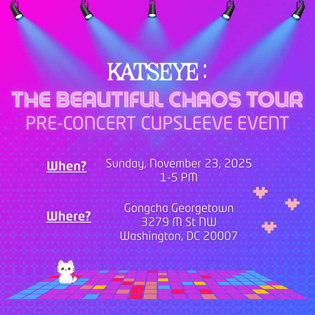 KATSEYE PRE-CONCERT CUPSLEEVE EVENT