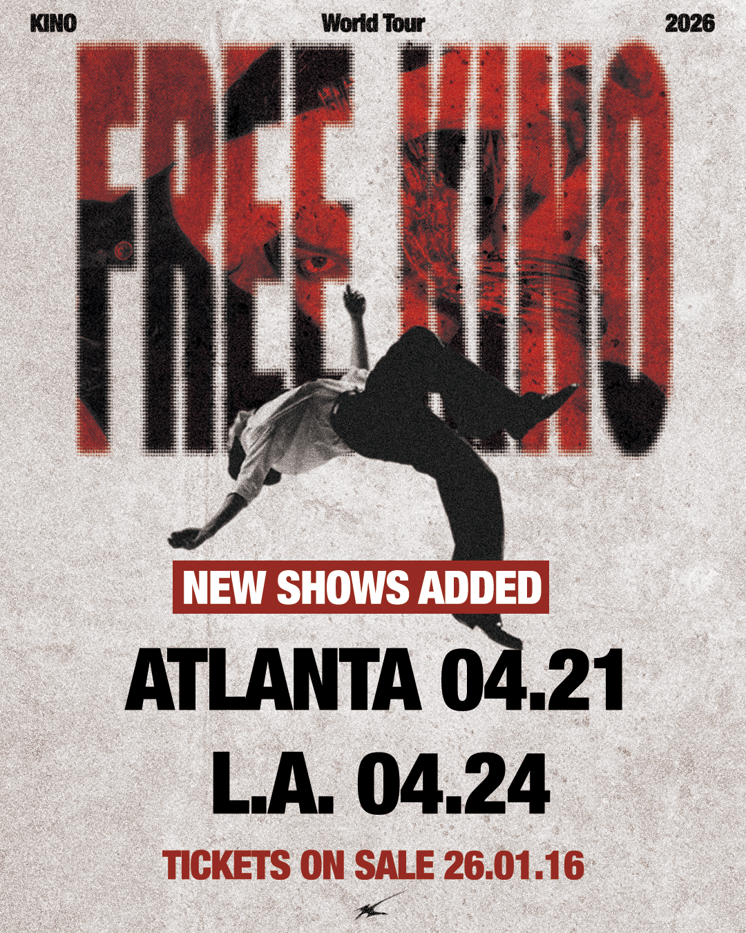 KINO 2026 World Tour <FREE KINO> - Los Angeles