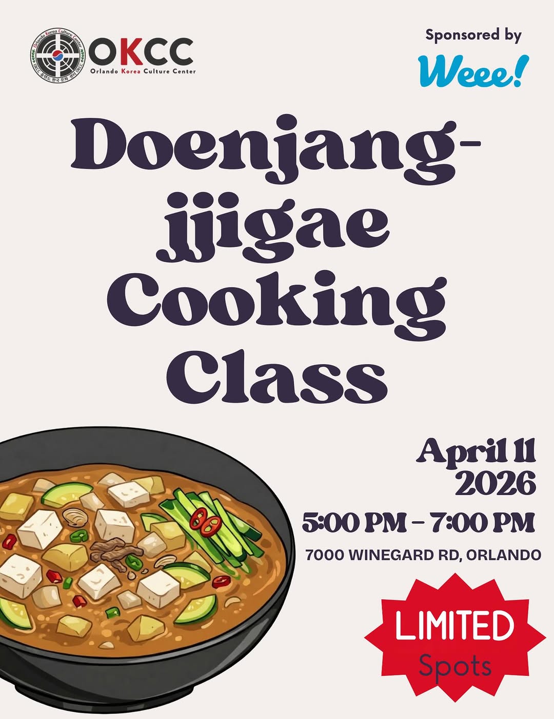 Korean Cooking Class: Doenjang-Jjigae (된장찌개)