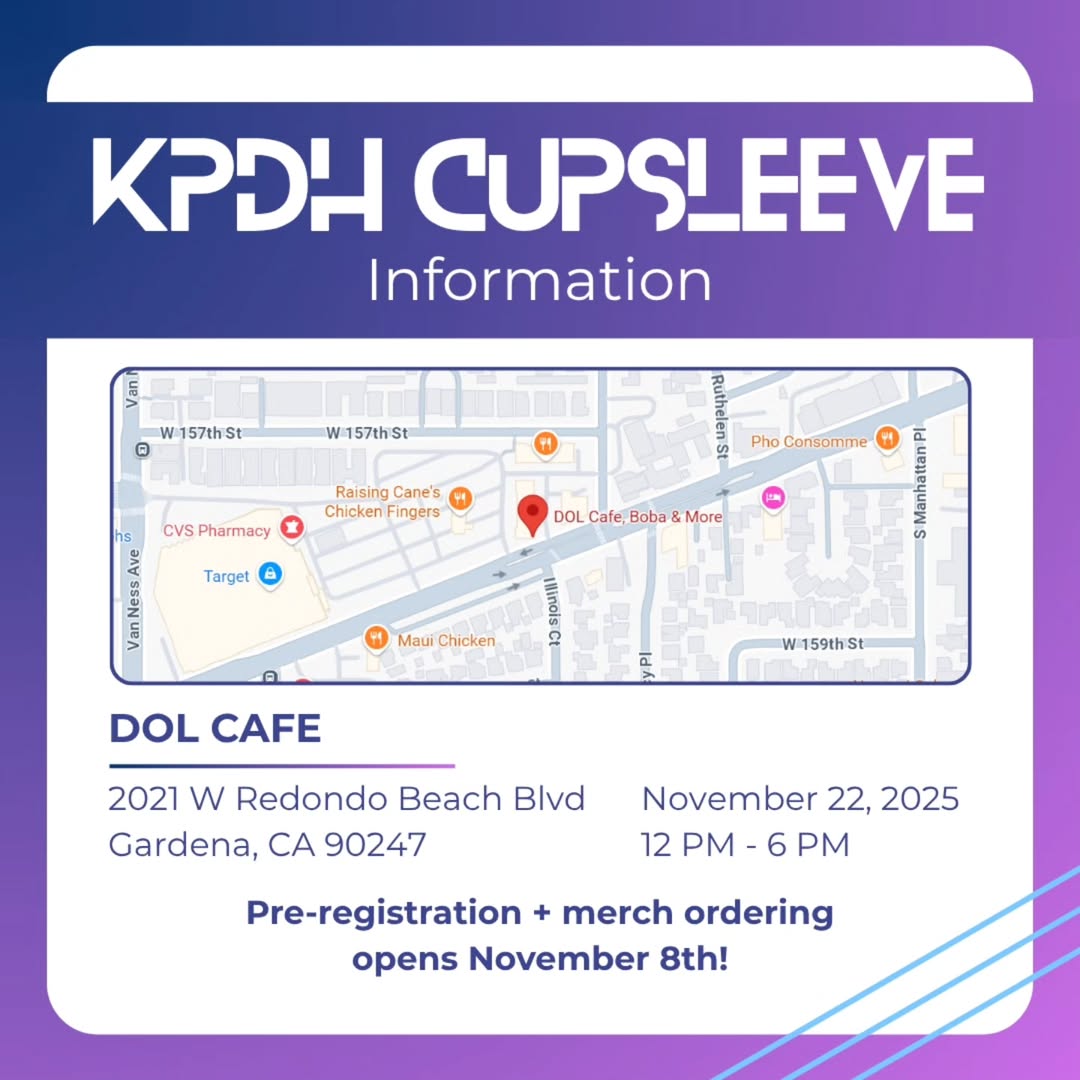 KPDH Cupsleeve Event - Image 1