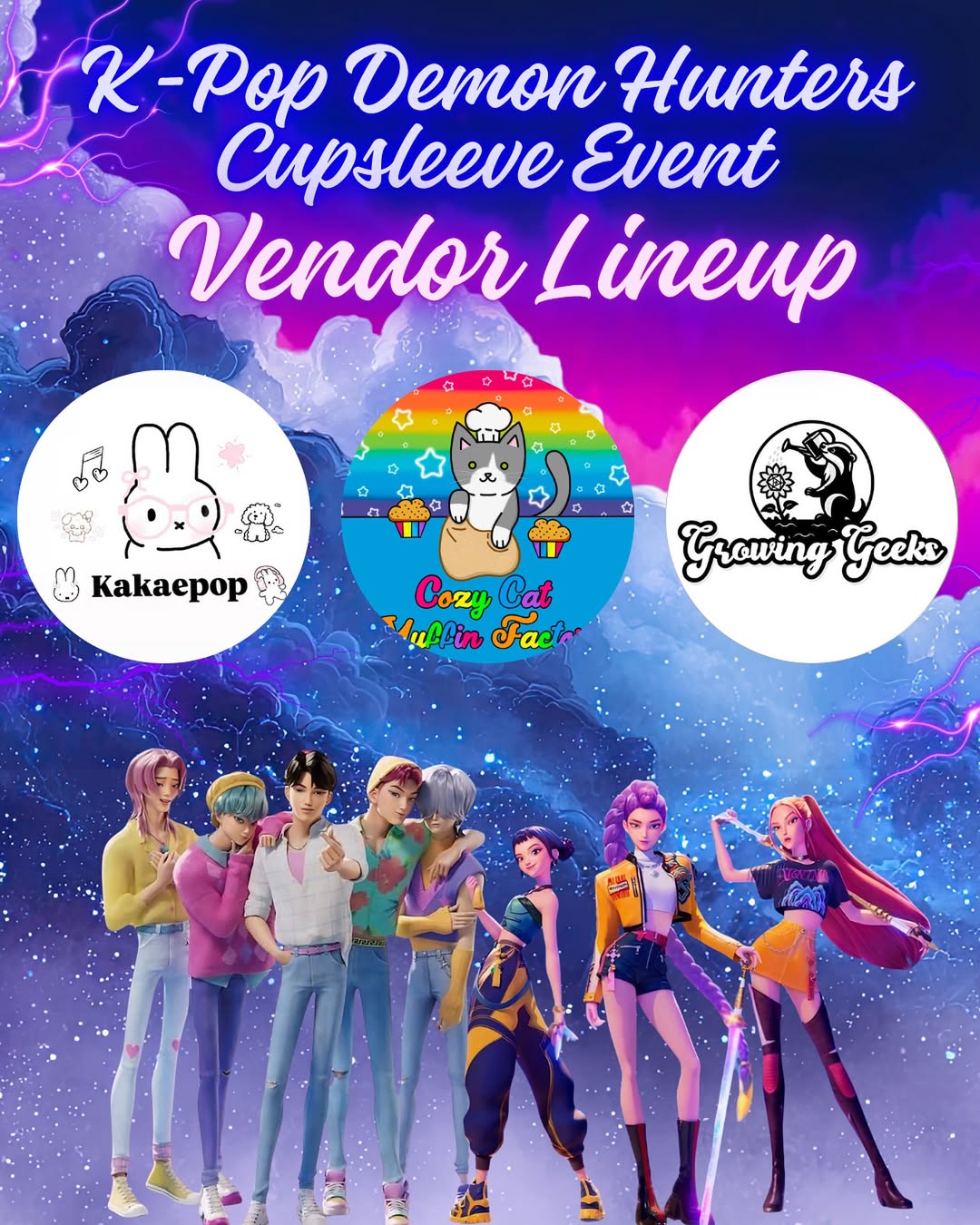 K-Pop Demon Hunters Cupsleeve Event - Image 1